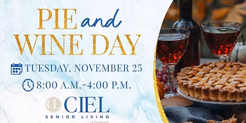 Pie & Wine at Ciel of Issaquah