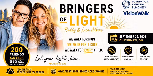 VisionWalk for Foundation Fighting Blindness- Cincinnati