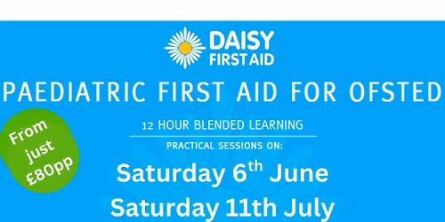 12 Hour Paediatric First Aid - Blended learning