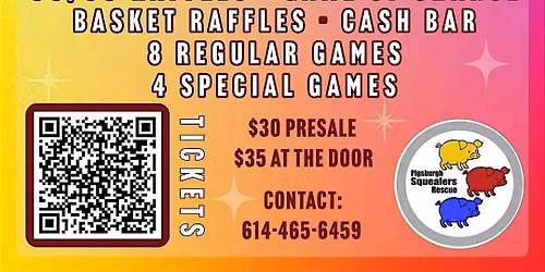 Drag Queen Bingo benefiting Pigsburgh Squealers Rescue
