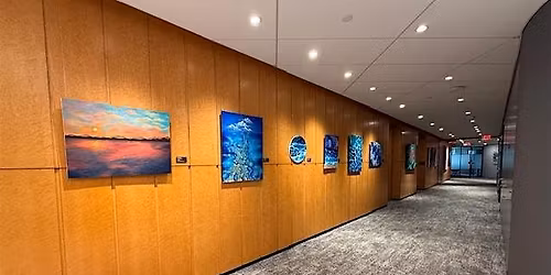 Artful Buzz: Ocean Art in a Corporate Setting