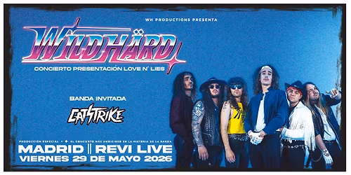 WILDH\u00c4RD + Catstrike en Madrid: CONCIERTO PRESENTACI\u00d3N LOVE N' LIES