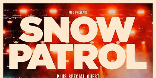 Snow Patrol London Tickets