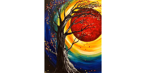 Blood Moon Prophecies - Paint and Sip in Tyler | Classpop!\u2122