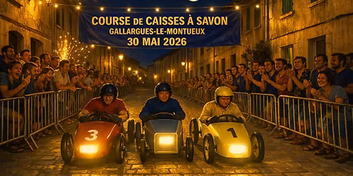 Les lumineuses de Gallargues - Course de caisse \u00e0 savon