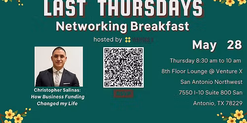 Last Thursday's Networking Breakfast @ Venture X NW
