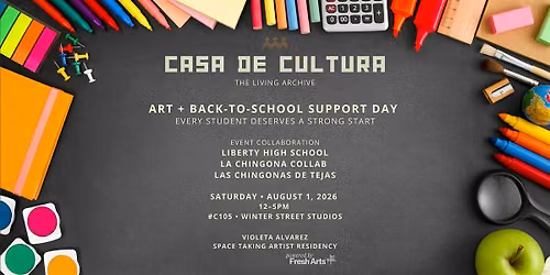 Art + Back-to-School  Support Day
