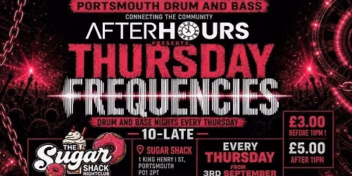 Thursday Frequencies: DRUM & BASS