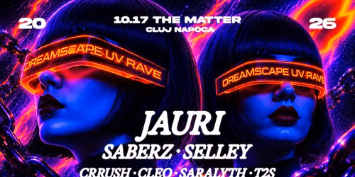 DREAMSCAPE UV RAVE \/\/ VOL.4 CLUJ-NAPOCA
