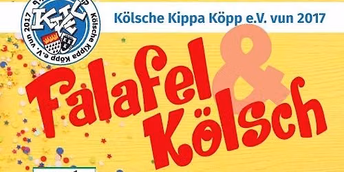 Falafel & K\u00f6lsch 7.0 - Karnevalistischer Fr\u00fchschoppen