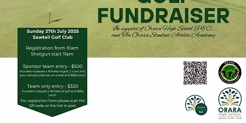 Golf Day Fundraiser