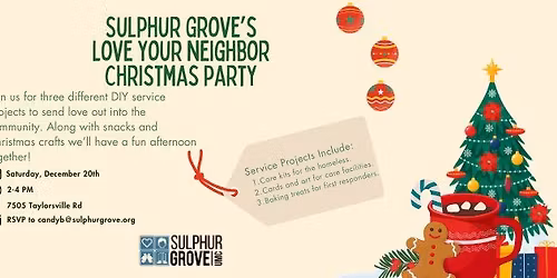 Love Your Neighbor Christmas Party