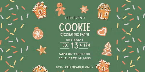 Teen Cookie Decorating Party