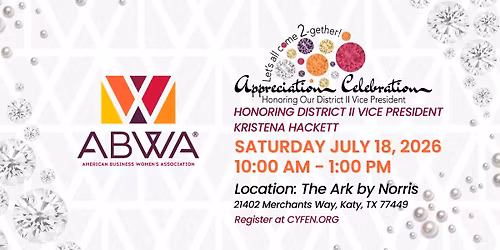 ABWA DII Celebration Save The Date
