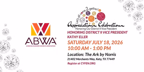 ABWA DII Celebration Save The Date