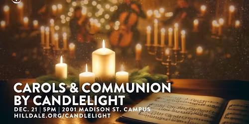 Carols & Communion by Candlelight | Free Admission