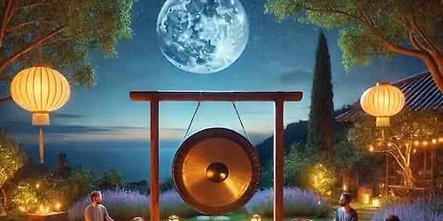 Gong astrologia e SoulCollage \u00ae\ufe0f nel giardino sonoro 