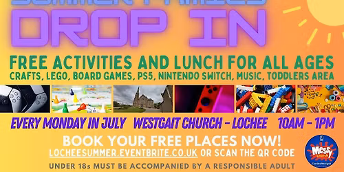 Summer Family Drop In - Westgait Church Lochee