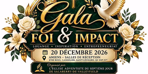 Soir\u00e9e de Gala Chr\u00e9tienne 2026 \u2013 Une nuit de foi d\u2019\u00e9l\u00e9gance et d\u2019espoir
