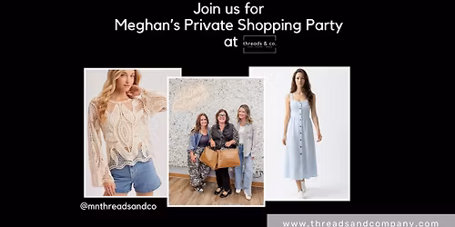 Join us for Meghan's Shopping Party!