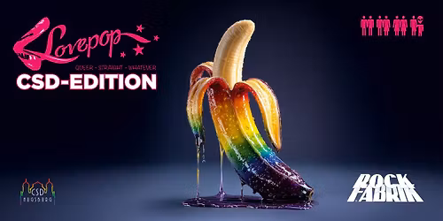 LOVEPOP CSD EDITION 2026 - Queer Pride Clubbing | Rockfabrik Augsburg