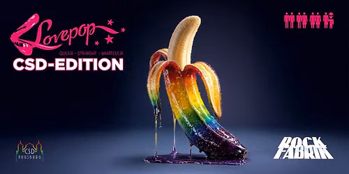LOVEPOP CSD EDITION 2026 - Queer Pride Clubbing | Rockfabrik Augsburg — Rockfabrik
