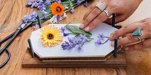 Taller presencial de prensado bot\u00e1nico 