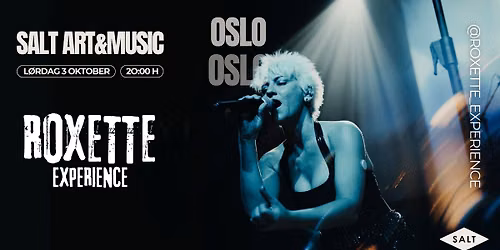 ROXETTE Experience | Roxette Tribute Band | SALT