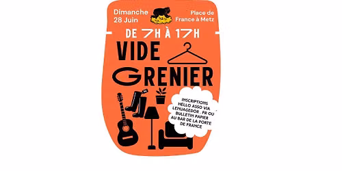 VIDE GRENIER PLACE DE FRANCE \/ LE NUAGE D'OR Asso BALASANA