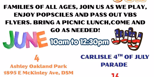 Faith and Fun in the Sun: Jordan Park DSM