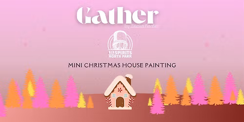 Mini Christmas House Painting