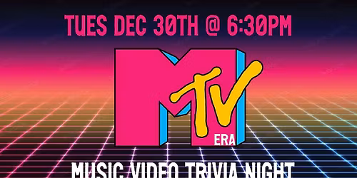 MTV Music Video Era Trivia Night at Shy Bear
