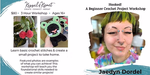 Hooked: A beginner Crochet project Workshop