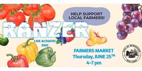 RANZER at Rensselaer Farmers Market!