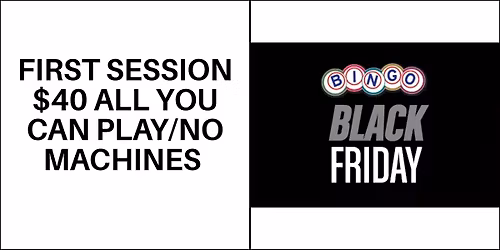BLACK FRIDAY DOUBLE SESSION