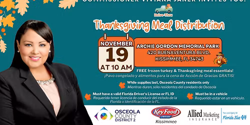 D2 Thanksgiving Meal Distribution