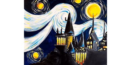 A Starry, Spooky Night - Paint and Sip in Indianapolis | Classpop!\u2122
