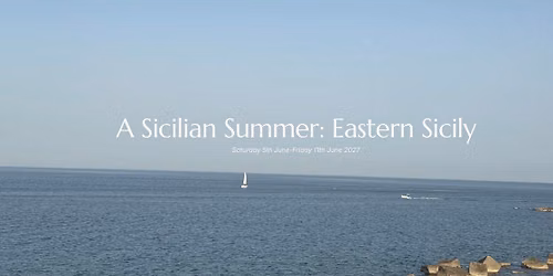 A Sicily Summer 2027: A Cullinary Adventure