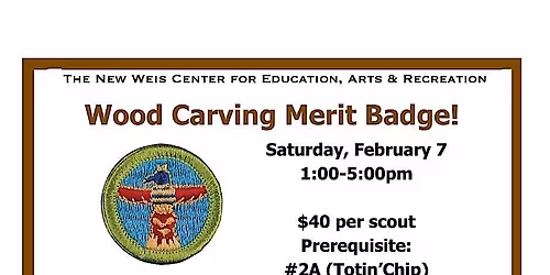 Wood Carving Merit Badge