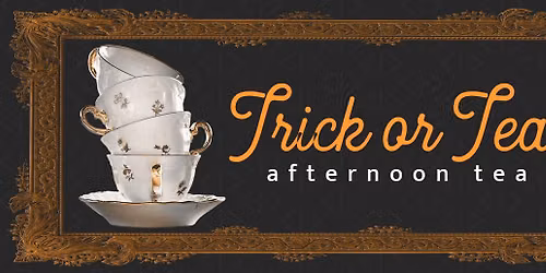 Trick or Tea Afternoon Tea