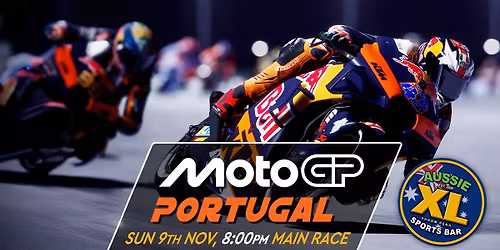 PORTUGAL MotoGP -Main Race- "LIVE" at Aussie XL