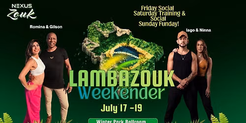 LambaZouk Weekender with Gilson & Romina and Iago & Ninna