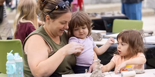 Family Create and Connect: Clay and Wheel Throwing