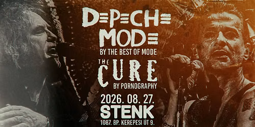 Depeche Mode + The Cure tribute \ud83d\udca5 The Best Of Mode, Pornography \ud83d\udca5 STENK