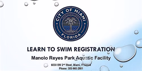 Manolo Reyes Park Pool- Parent & Toddler- Monday\/Wednesday (4:00-4:30PM)
