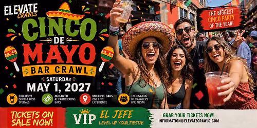 The Official Cinco De Mayo Bar Crawl - Chicago ( Wicker Park )