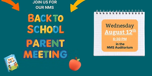Back to School Parent Meeting