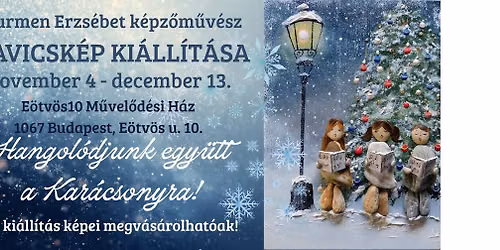 Kar\u00e1csonyi csodav\u00e1r\u00f3 - kavicsk\u00e9p ki\u00e1ll\u00edt\u00e1s (ingyenes bel\u00e9p\u00e9ssel)