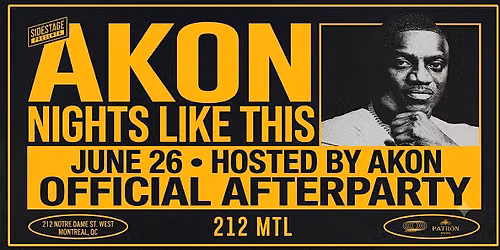 AKON - OFFICIAL AFTERPARTY
