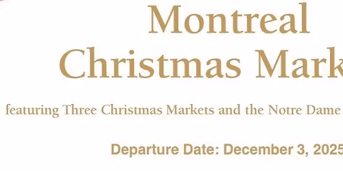 Montreal Christmas Market Tour